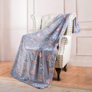 Product image for  Double Sided Flannel Glowing Blanket Fluorescent Home Décor 23