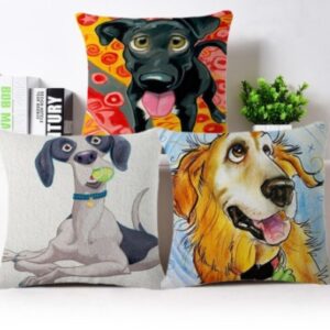 Product image for  Cartoon dog pillowcase Home Décor 12