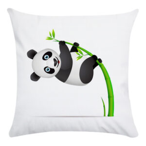 Product image for  Cartoon Panda Super Soft Cotton Throwing Pillow Cover Home Décor 16