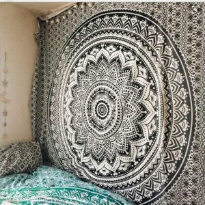 Product image for  Tapestry Bedroom Hanging Cloth Mandala Flower Digital Printing Amazon Home Mural Curtain Home Décor 18