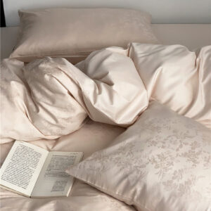 Product image for  Long Velvet Jacquard Four Piece Pure Cotton Duvet Cover Bed & Bath 23