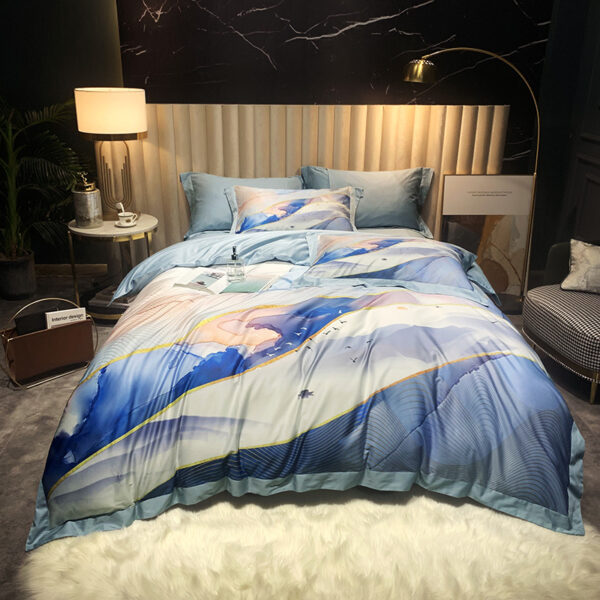 Product image for  Four-Piece Set Of Digital Printing For Spring And Summer Bed & Bath 12