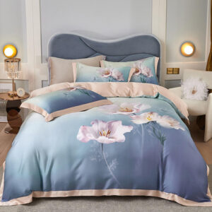 Product image for  Tencel Four-piece Large Version Series Focus On High-end Bedding Bed & Bath 21