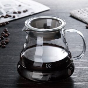 Product image for  Borosilicate Glass Hand Made Maker Cloud Pot Filter Cup Filter Coffeepot Household Coffee Pot Kitchen & Dining 14