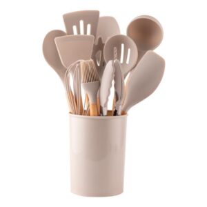 Product image for  Food Grade Silicone Shovel With Wooden Handle Kitchen & Dining 11