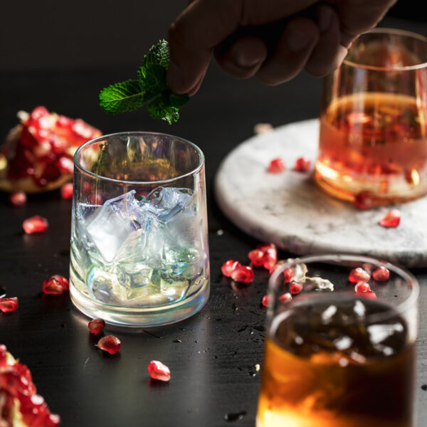 Product image for  Creative Home Transparent Colorful Whiskey Glass Kitchen & Dining 4