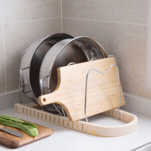 Product image for  Non-perforated stainless steel pot rack Kitchen & Dining 12