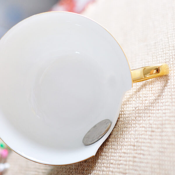 Product image for  Color Coffee Bone China Coffee Cup And Saucer Set Cups 9