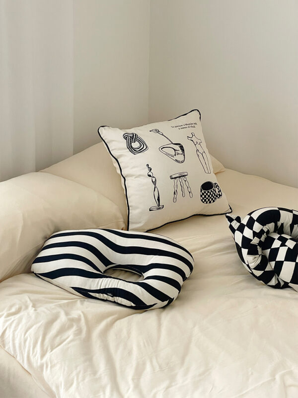 Product image for  Checkerboard Pillow Home Living Room Sofa Pillow Home Décor 8