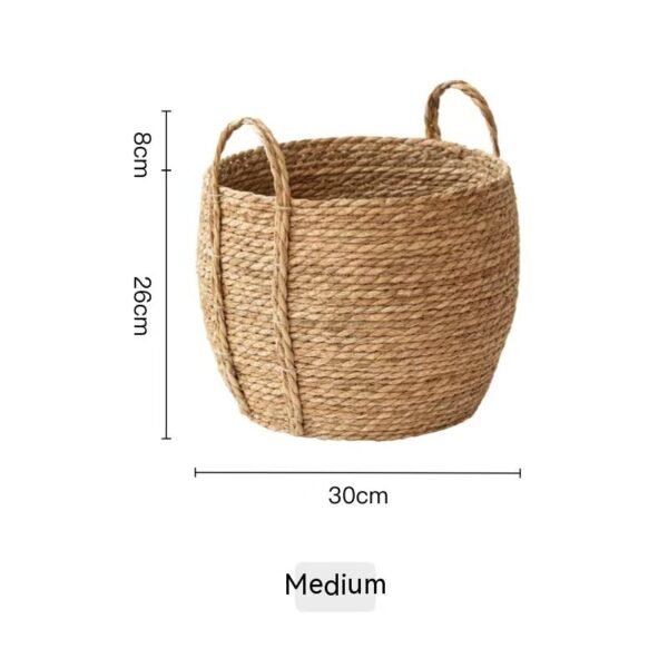 Product image for  Handmade Vine Woven Flower Basket With Handle Home Décor 12