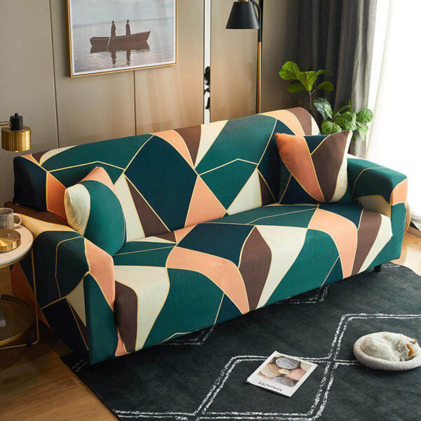 Product image for  Leather Sofa Cover Simple Fabric Elastic Home Décor 8