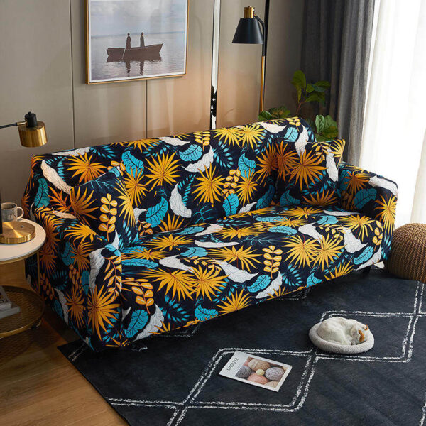 Product image for  Leather Sofa Cover Simple Fabric Elastic Home Décor 9