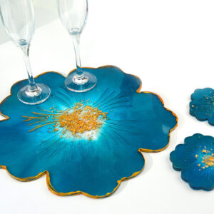Product image for  Flower Shape Silicone Coaster Set Kitchen & Dining 13