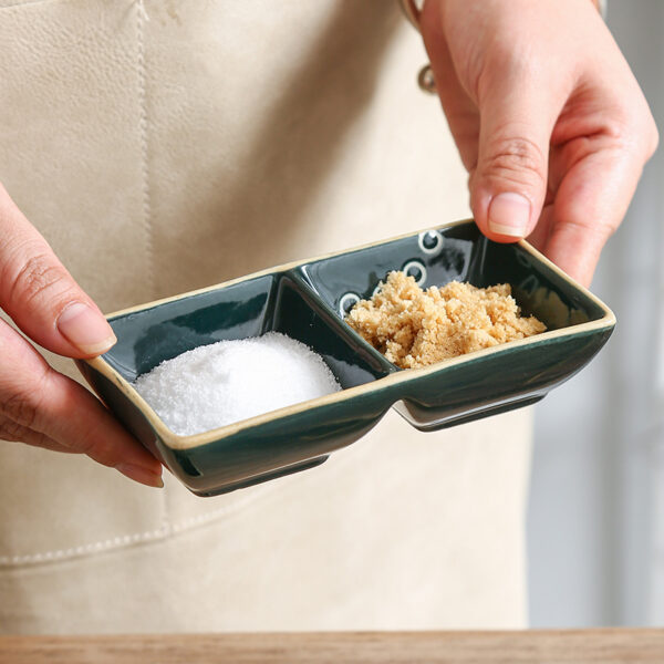 Product image for  Hot Pot Barbecue Ceramic Dipping Sauce Seasoning Plate Kitchen & Dining 7