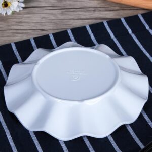 Product image for  Simple Pure Color Melamine Tableware Plastic Plate Kitchen & Dining 13