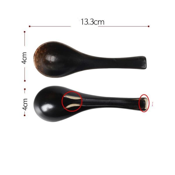 Product image for  Japanese And Korean Tableware Ceramic Lamian Noodles Spoon Kitchen & Dining 7