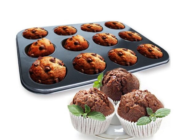 Product image for  Nonstick Cake Mould 12 with Carbon Steel Baking Round Cake Mould Kitchen & Dining 6