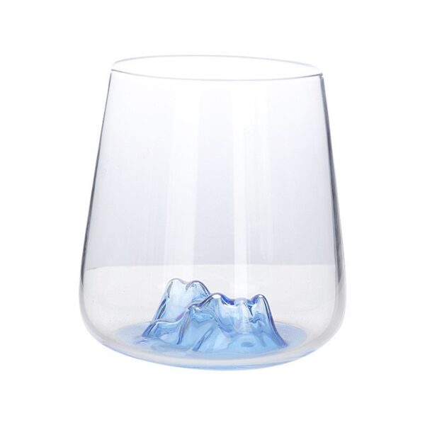 Product image for  High-value Mountain-viewing Glass Water Bottle With Handle Kitchen & Dining 11