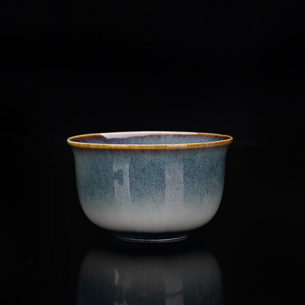 Product image for  Kiln Changed To Build A Teacup Tianmu Glaze Drawing Kitchen & Dining 5
