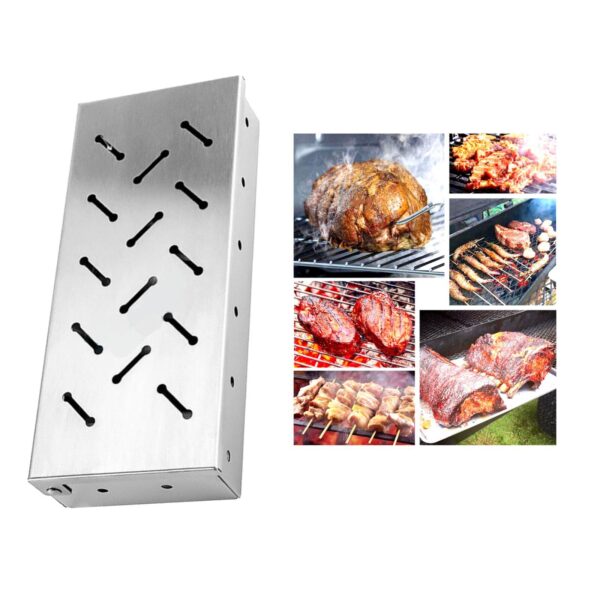 Product image for  Stainless Steel Smoking Box Kitchen & Dining 8