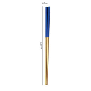 Product image for  Stainless Steel Non-slip Anti-fungal Chopsticks For Home Use Kitchen & Dining 23