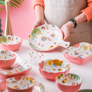 Product image for  Creative Cartoon Christmas Ceramic Bowl Tableware Kitchen & Dining 14
