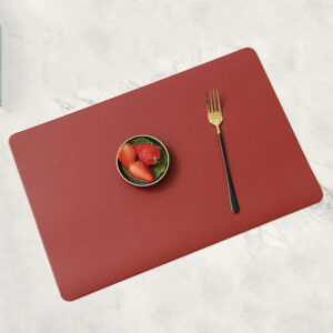 Product image for  Imitation Leather Placemats, Placemats, Heat Insulation Placemats, Western Placemats Kitchen & Dining 21