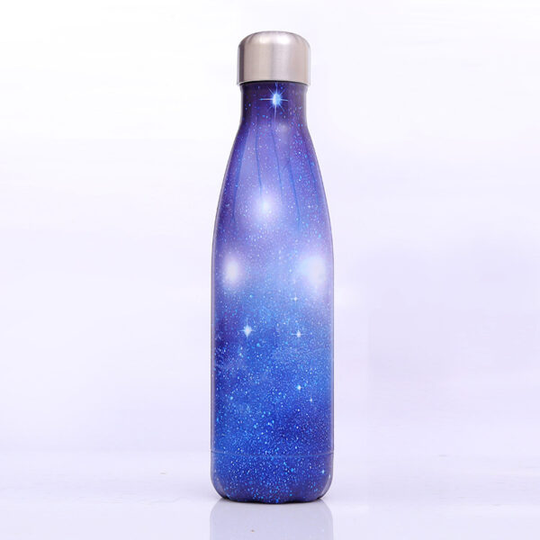 Product image for  Best Selling New Starry Sky Galaxy Coke Bottle Stainless Steel Vacuum Flask Creative Gradient Color Handy Cup Kitchen & Dining 6