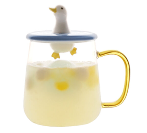 Product image for  Cheer Duck Glass Ceramic Cup Cups 6
