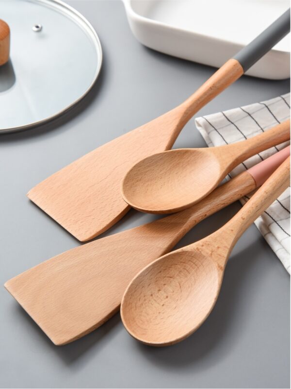 Product image for  Household beech spatula wood spatula Kitchen & Dining 8