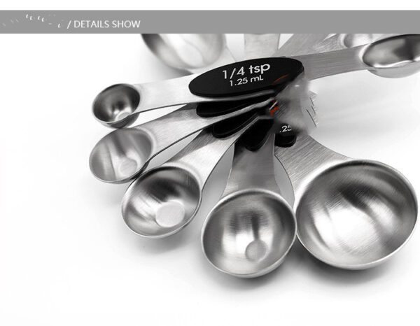 Product image for  Stainless steel double-head measuring spoon Kitchen & Dining 11