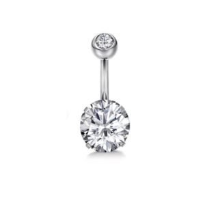 Product image for  Exquisite Short Opal Turquoise Navel Nail Zircon  Ring Home Décor 14