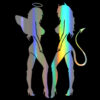Colorful laser