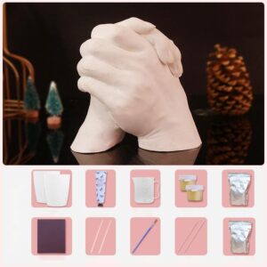 Product image for  Couple Hand Mask Plaster Powder Home Décor 11