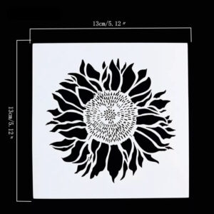 Product image for  Sunflower Stamen Cake Stencil Home Décor 13