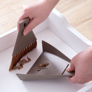 Product image for  Creative Cleaning Tool Plastic Keyboard Brush Dustpan Set Home Décor 7