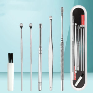 Product image for  Double-headed Spiral Spring Ear Pick Ear Picking Tool Set Home Décor 9