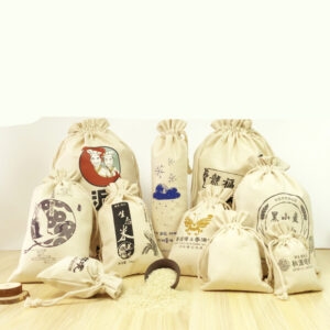 Product image for  Blank Drawcord Strap Pocket With Canvas Home Décor 15