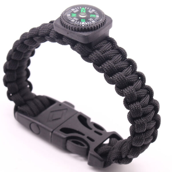 Product image for  Multifunctional Flintstone Compass Umbrella Cord Bracelet Home Décor 4