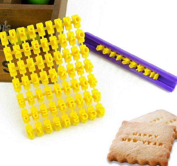 Product image for  26 English Alphanumeric Spring Pressure Mould Home Décor 5
