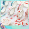 Product image for  Washi Tape Type Sticker Cartoon Girl Expression Monolithic Sticker Hand Account Home Décor 25