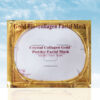 Milky white mask golden