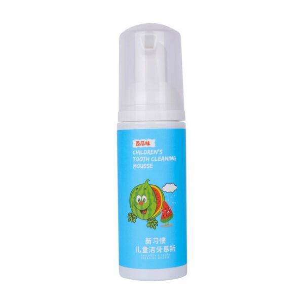 Product image for  Children’s Mousse Toothpaste Fluorine-free Anticavity Press-type Tooth Cleaning Foam Home Décor 5