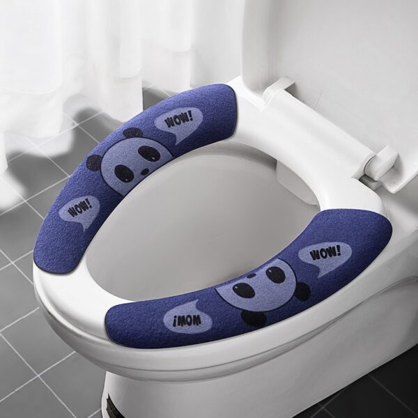 Product image for  Cartoon Printing Toilet Sticker Household Four Seasons Washable Home Décor 4