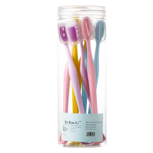 Product image for  Multifunctional Toothbrush For Shaving Tongue And Cleaning Oral Soft Bristles Home Décor 5