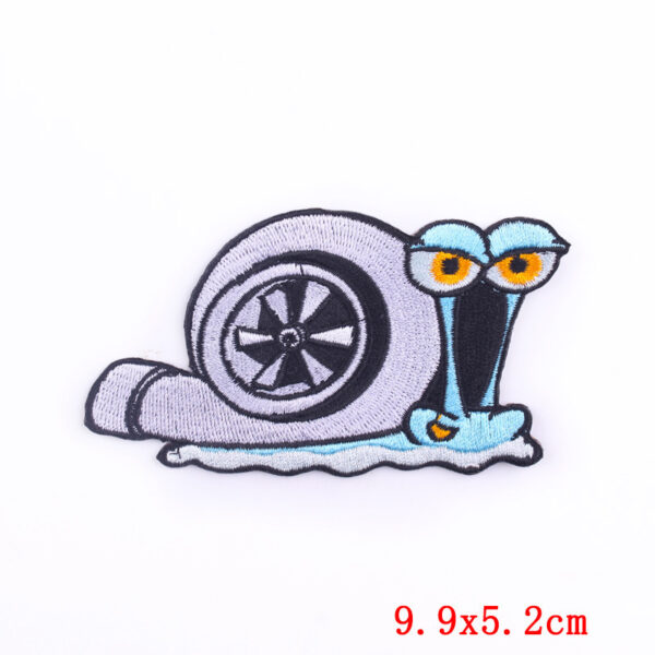 Product image for  Cartoon Punk Embroidery Patch Sticker Computer Embroidery Cloth Sticker Home Décor 7