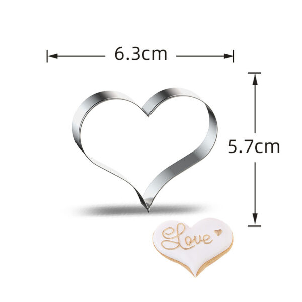 Product image for  Stainless Steel Biscuit Mold Love Angel Home Décor 13
