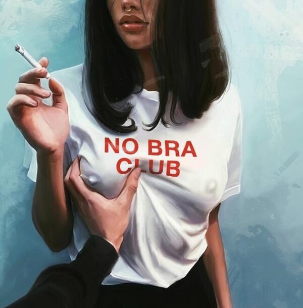 Product image for  Beauty Smoking Decorative Canvas Painting Mural Painting Canvas Painting Artworks 5