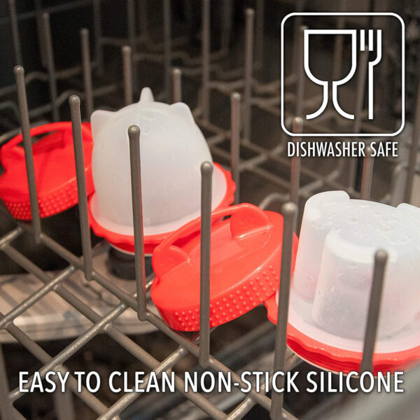 Product image for  Non-stick Silicone Egg Cups Cooking Tools Home Décor 4