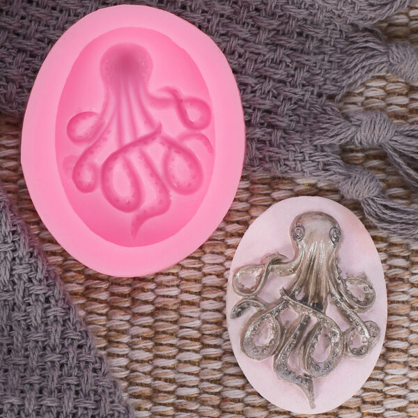 Product image for  Western Baking Octopus Fondant Silicone Mold Home Décor 4